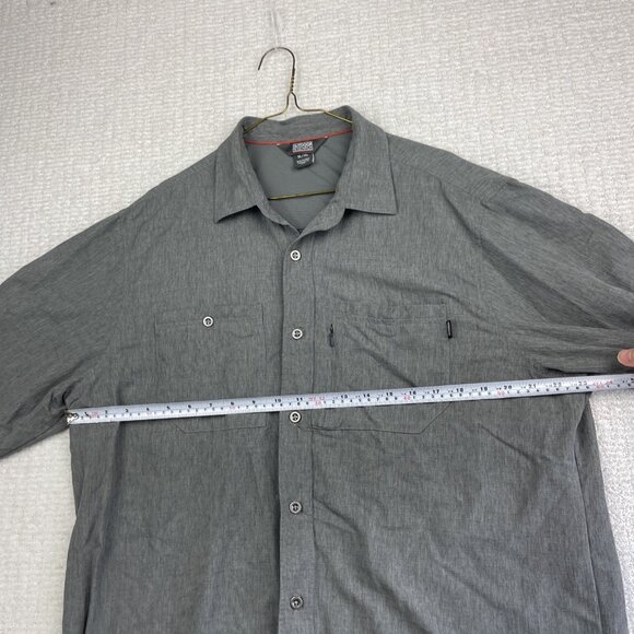 Outdoor Research Shirt Mens XL Gray Light Button Up Long Sleeve Hiking Outdoor - Picture 9 of 16